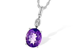 A245-44822: NECK 2.10 AMETHYST 2.13 TGW (10x8MM AMY)