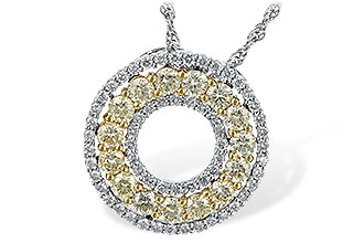 B244-47577: NECK 1.08 YELLOW DIAS 1.55 TW