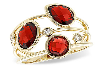 B329-02104: LDS RG 3.07 TW GARNET 3.12 TGW