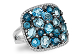 C242-68486: LDS RG 3.67 BLUE TOPAZ 3.94 TGW