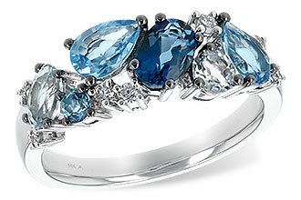 D244-45813: LDS RG 2.05 BLUE TOPAZ 2.16 TGW
