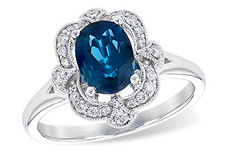 D328-15758: LDS RG 1.35 LONDON BLUE TOPAZ 1.50 TGW