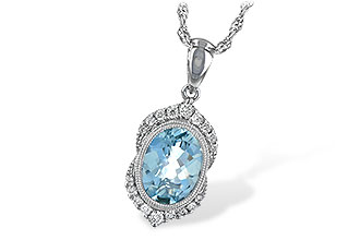 E245-36649: NECK 1.40 AQUA 1.54 TGW (9x7MM AQ)