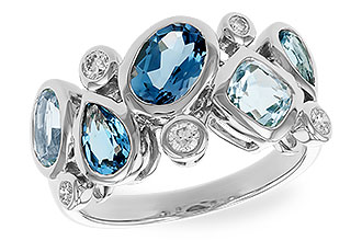 E329-05731: LDS RG 2.57 BLUE TOPAZ TW 2.75 TGW