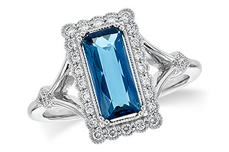 F245-42167: LDS RG 1.58 LONDON BLUE TOPAZ 1.75 TGW