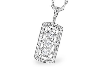 F328-14867: NECKLACE .40 TW