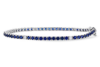 F329-92158: BRACELET 3.27 TW SAPP 3.52 TGW (7")