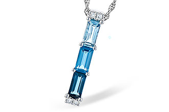 G328-12140: NECK 1.26 BLUE TOPAZ 1.30 TGW