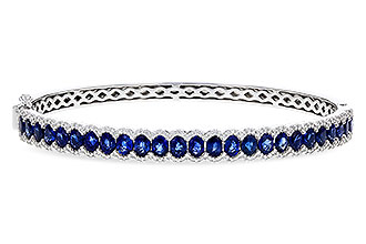 G329-98467: BANGLE 5.09 TW SAPPHIRE 5.65 TGW