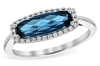 H245-41258: LDS RG 1.79 LONDON BLUE TOPAZ 1.90 TGW