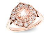 K243-58476: LDS RG .90 MORGANITE 1.05 TW