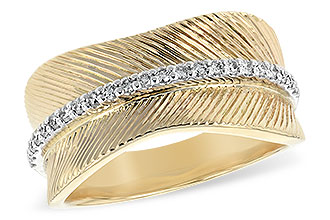 K244-45749: LDS WED RG .22 TW (Y/G & W/G)