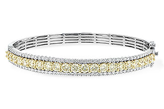 K244-48485: BANGLE 4.20 YELLOW DIAS 5.63 TW