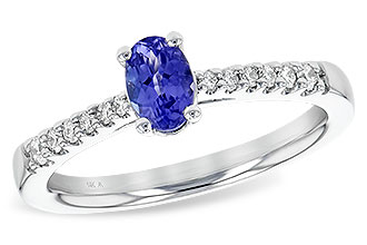 K245-43912: LDS RG .47 TANZANITE .62 TGW