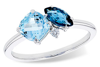 K329-02131: LDS RG 1.49 TW BLUE TOPAZ 1.52 TGW