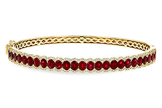 K329-98458: BANGLE 5.04 TW RUBY 5.60 TGW