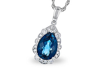 L328-15803: NECK 2.25 LONDON BLUE TOPAZ 2.40 TGW (10x7 PS)