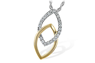 M244-53076: NECKLACE .20 TW